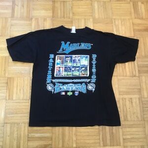 1994 Vintage MLB Florida Marlins Baseball Cards Shirt